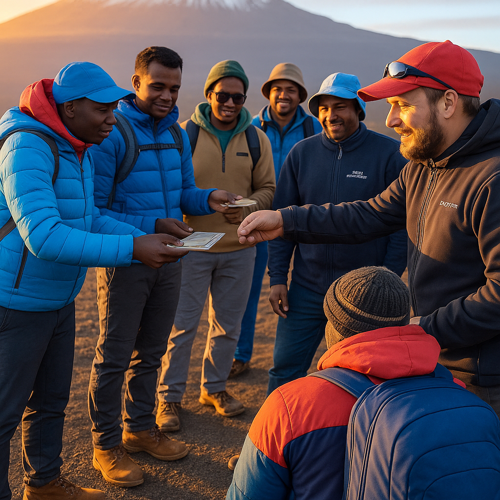 Tipping on Mount Kilimanjaro