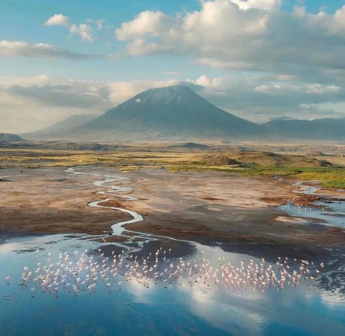 Lake Natron: Ol Doinyo Lengai Hike & Flamingo Walks